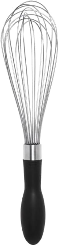 OXO Good Grips 11-inch Whisk | Fine shape for beating and mixing, stainless steel wires, dishwasher safe