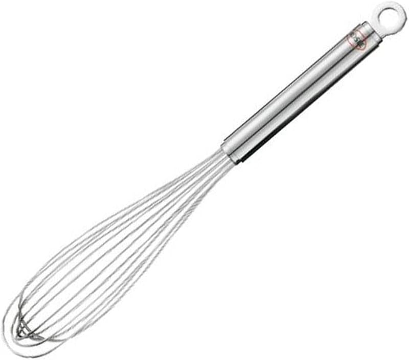 Rösle Premium Tumbler Whisk, Slender Shape Whisk for Narrow Containers, 18/10 Stainless Steel, Dishwasher Safe