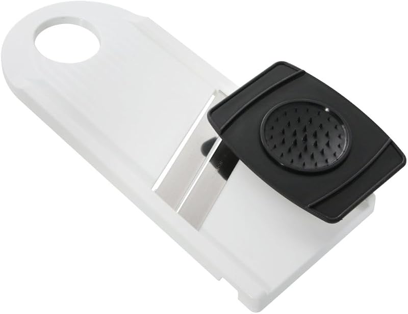 SCHO Vegetable Cutter 2 Blades Kitchen Utensil Kitchen Utensil, White.