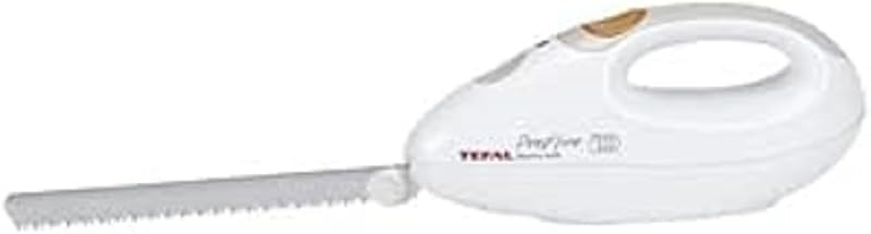 Tefal Electric Kitchen Knife, Power 100 W, Stainless Steel Knife Set, Blade Extraction Knob, Power Indicator L