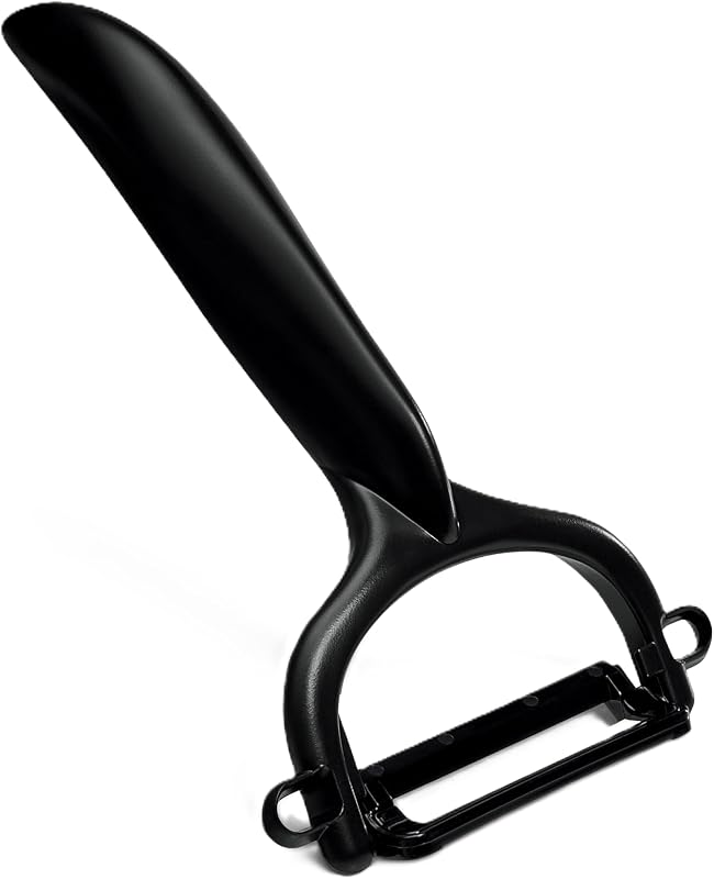KYOCERA - CP10NBK - Black razor peeler with ultra-sharp ceramic blade - healthy material that will not rust or