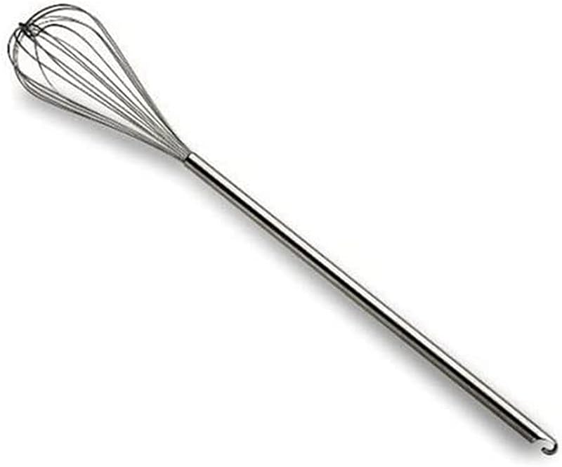 Lacor 60610 - Stainless steel handle with giant whisk. 100 cm. | Made of food grade stainless steel; high corr