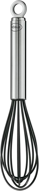 RÖSLE Whisk - High Quality Kitchen Utensil - Whisk - For Beating or Mixing - With Eyelet Handle - 18/10 Stainl