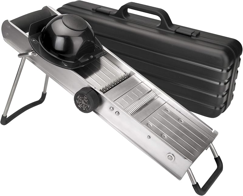Lacor 60357 Stainless Steel Mandolin with Protector