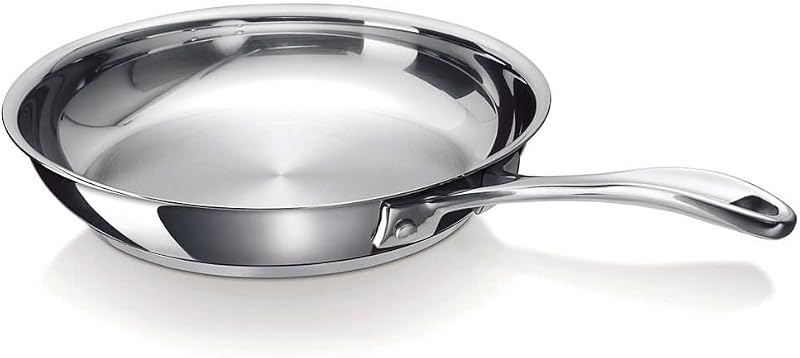 Beka Chef Stainless Steel Frying Pan 18/10 28 cm for All Heat Sources Suitable for Induction