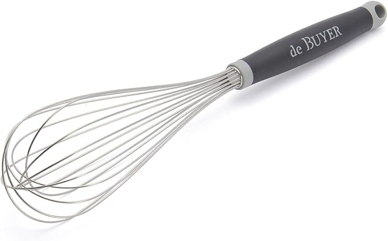 De Buyer - Professional GOMA stainless steel wire whisk - Length 45 cm -, Silver