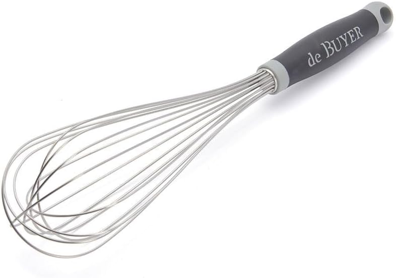 De Buyer - Professional GOMA stainless steel wire whisk - Length 40 cm -, Silver