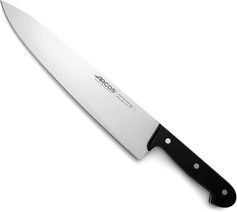 Arcos Couteau de Chefen Acier. Couteau de Cuisine pour Couper et Peler les Petits Aliments. Poignée Ergonomiqu