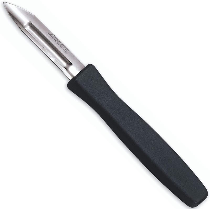 Arcos Gadgets Professionnels - Paring Knife - Stainless Steel Blade 60 mm - Polypropylene Handle - Black