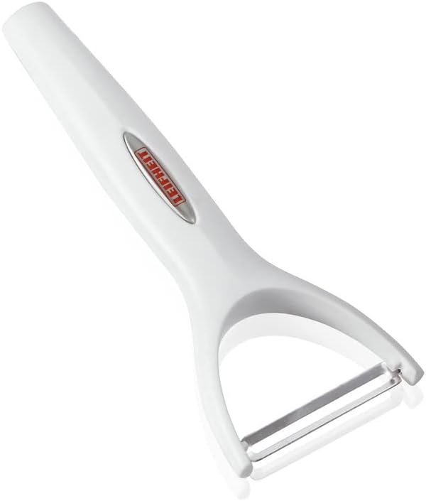 Leifheit ComfortLine Peeler - Handy Peeler for Fruits and Vegetables | Universal peeler made of plastic and st