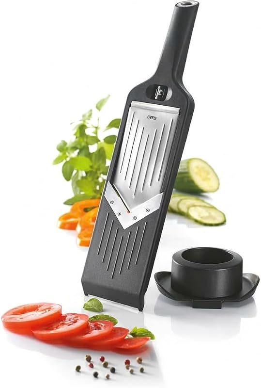 GEFU GE50440 Violi Adjustable Vegetable Slicer Plastic Black 32 x 9 x 5.5 cm