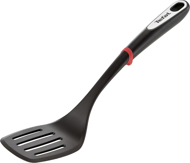 Tefal Ingenio K20608 Spatula | Ideal for Turning and Serving | 40 cm | Plastic | Black | One Size