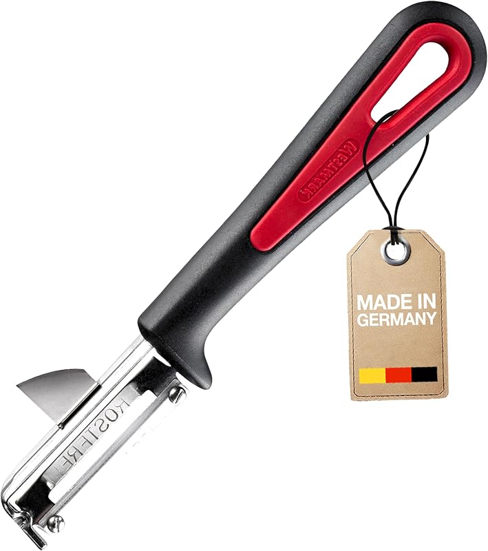 Westmark Universal Peeler / Pendulum Peeler with Sharpened Ergot for Left-Handers, Gallant with Screwed Stainl