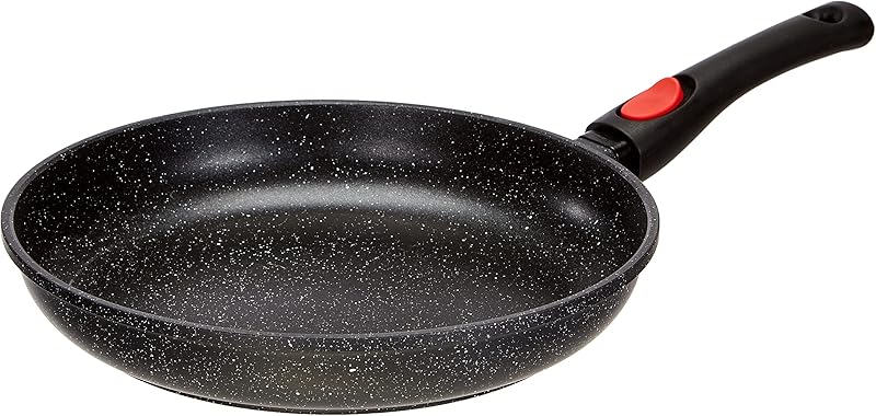 Kamberg - Frying pan 30 cm - Removable handle - Cast aluminium - Stone type coating - Suitable for all heat so
