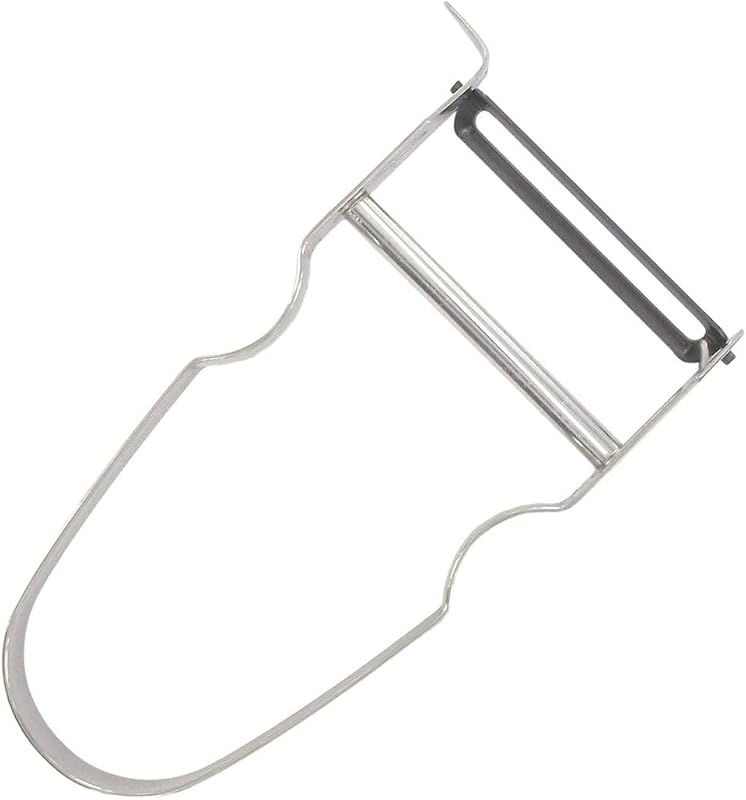 Fackelmann 36122 Beaver Vegetable Shaver, Peeler, Vegetable Peeler, Vegetable Peeler, Stainless Steel, Grey, 1