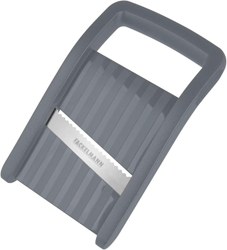 Fackelmann Compact Planer, Kitchen Planer, Vegetable Planer, Corrugated Sharp, Stainless Steel, Black