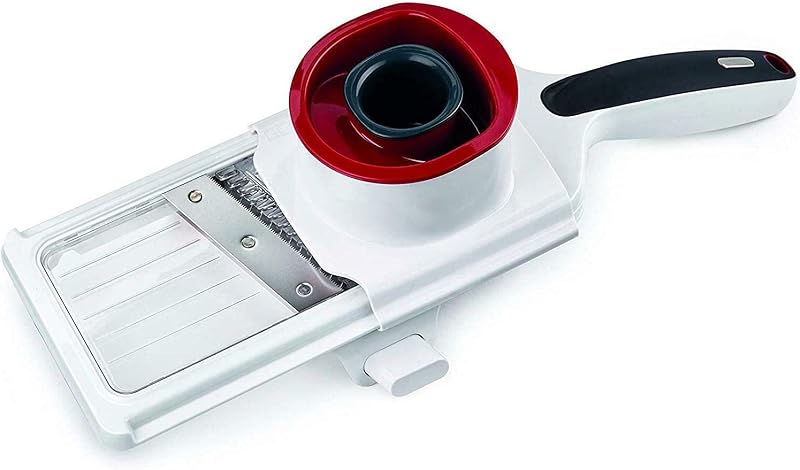 Zyliss E900040 Mini Slicer 2 Blades, Slicers and Vegetable Juliennes, Stainless Steel/Plastic