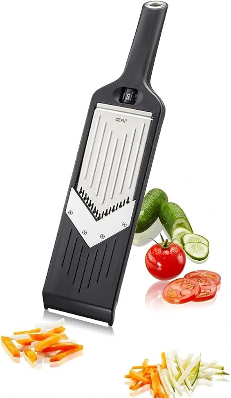 Gefu 50441 Julienne Planer, Silver/Black