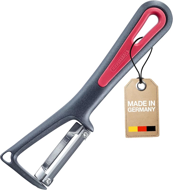Westmark Universal Peeler / Pendulum Peeler with Sharpened Ergot, Gallant with Screwed Stainless Steel Blade,