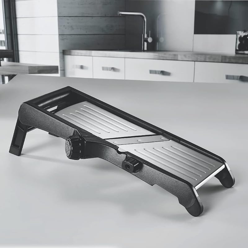Ideal Pro Mandolin Slicer Professional Adjustable Stainless Steel Vegetable Slicer for Fruit and Vegetables Cu