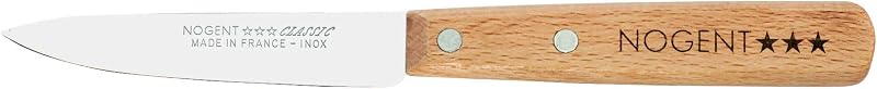 NOGENT*** OFFICE KNIFE 9 cm CLASSIC BEECH WOOD - SMOOTH