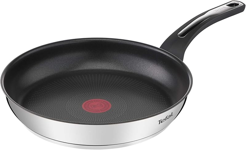 Tefal Emotion Frying Pan 28 cm, Non-Stick Coating, 10 Year Warranty, Thick Base for Even Heat Distribution, El