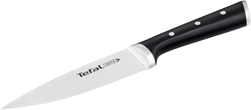 Tefal Ingenio Ice Force Chef Knife 15 cm, Kitchen Knife, German Stainless Steel Blade, Durable Cutting Perform