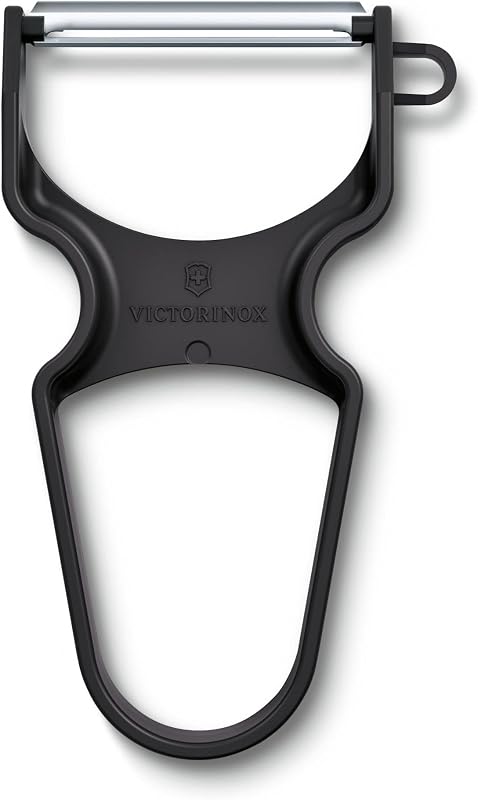 Victorinox Rapid, Straight Edge Fruit and Vegetable Peeler, Black