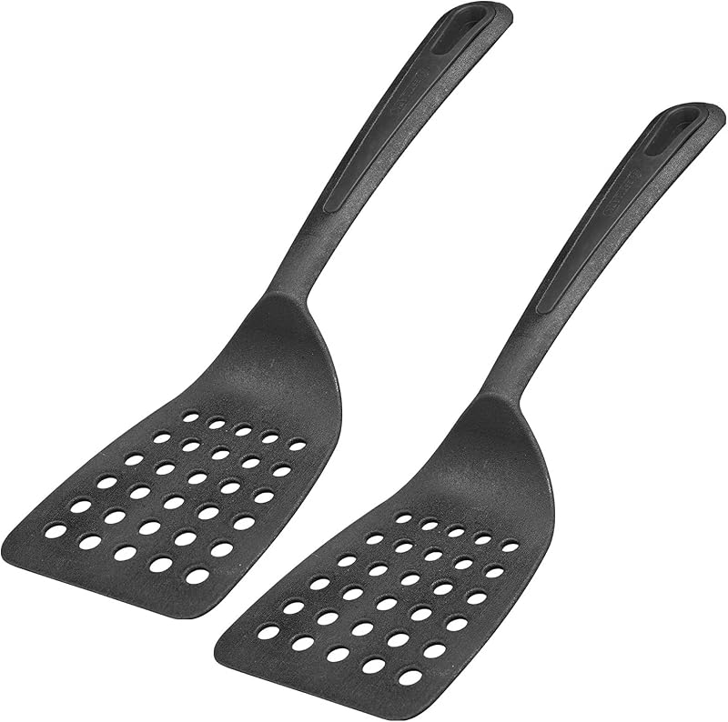 Westmark 283722E3 283722E3 Spatula, 2 Pieces, Wide Support Surface and Specially Flattened Edge, Plastic, Gent