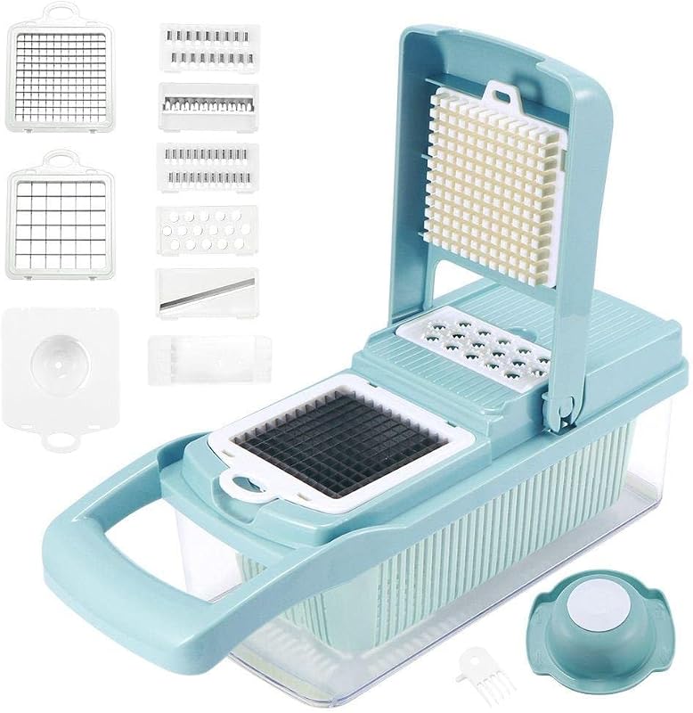 Vegetable Chopper Mandolin Manual Chopper Manual Onion Chopper Pro Veggie Food Slicer Dicer Cutter Grater Vege