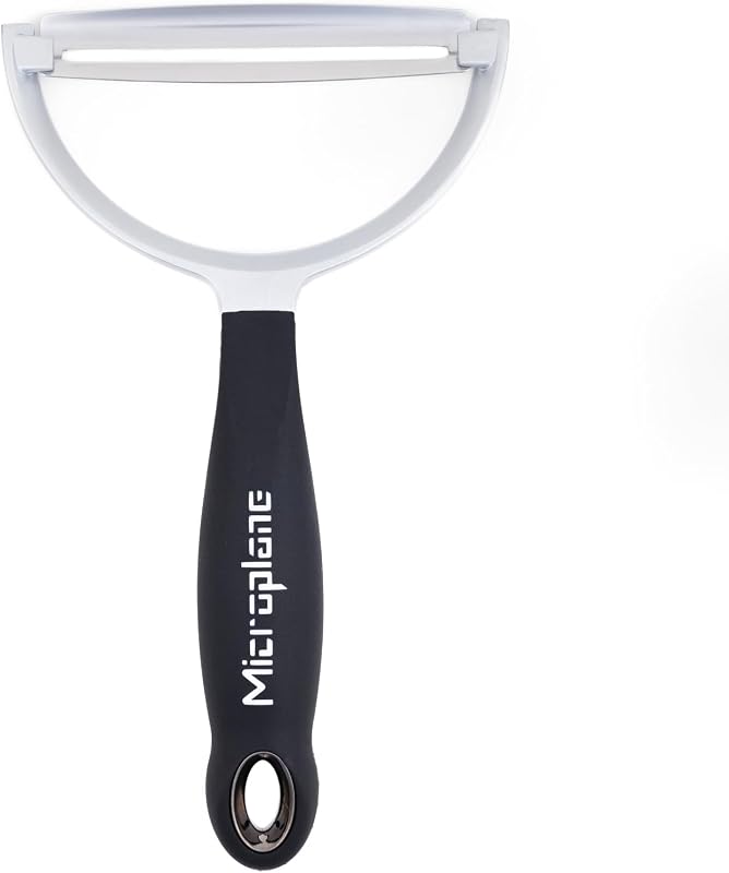 Microplane Professional XL Peeler | Wide and Sharp Stainless Steel Blade for Peeling Fruits and Vegetables | E