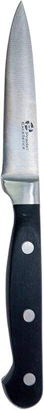 Pradel Excellence - Office Knife 9.5 cm - 3Cr14 Stainless Steel Blade - Ergonomic POM Handle - Fruit and Veget