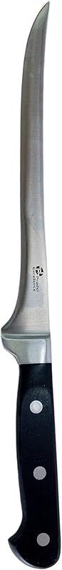Pradel Excellence - Chef Sole Net Kitchen Knife - Blade 20 cm Stainless Steel 3Cr14 - Ergonomic POM Handle - P