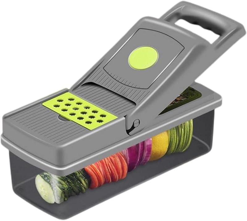 APBEAM Vegetable Chopper Pro Onion Chopper Multifunctional 15 in 1 Chopper Kitchen Vegetable Slicer Dicer Chop