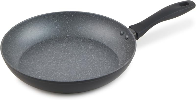 Russell Hobbs RH02800EU7 Large Non-Stick Frying Pan, Induction Compatible, Oil-Free Cooking for Healthy Meals,