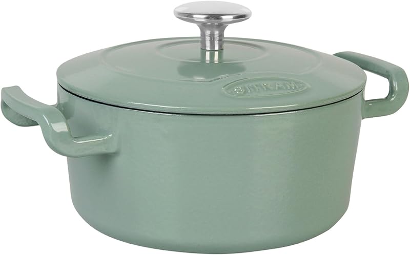 Sitram 715404 Sitrabella Casserole Dish Round Enamelled Cast Iron Diameter 20 cm - 2.5 Litres - Enamelled Exte