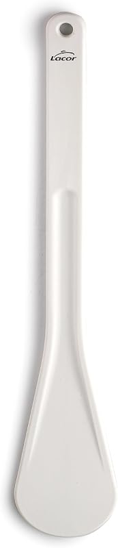 Lacor 61373 - Professional extra-flat nylon and fibre sptule | Durable professional utensil; designed for opti