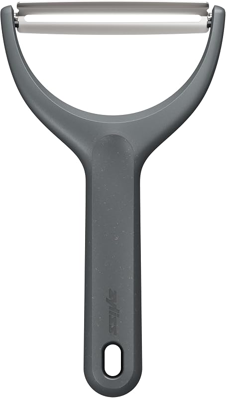 Zyliss Large Vegetable Peeler, Vegetable Peeler with Non-Slip Handle | Potato Peeler, Stainless Steel, Non-Sli