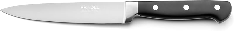 PRADEL ESSENTIEL - Chef's knife - Crest - 13 C stainless steel, Satin finish - 16cm blade - Black