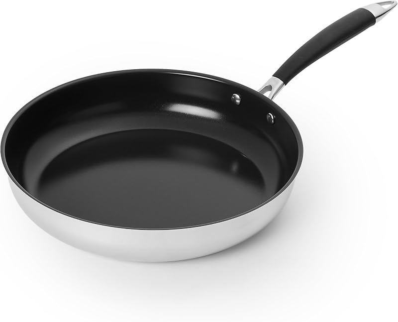 Amazon Basics Ceramic Non-Stick Frying Pan, 28 cm