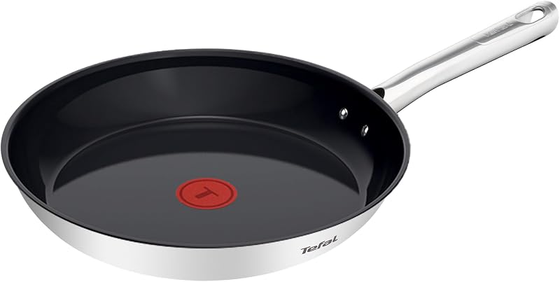 Tefal Duetto On, Frying Pan, 28 cm, 10 Year Warranty, Go Ceram Non-Stick Coating, G7660634