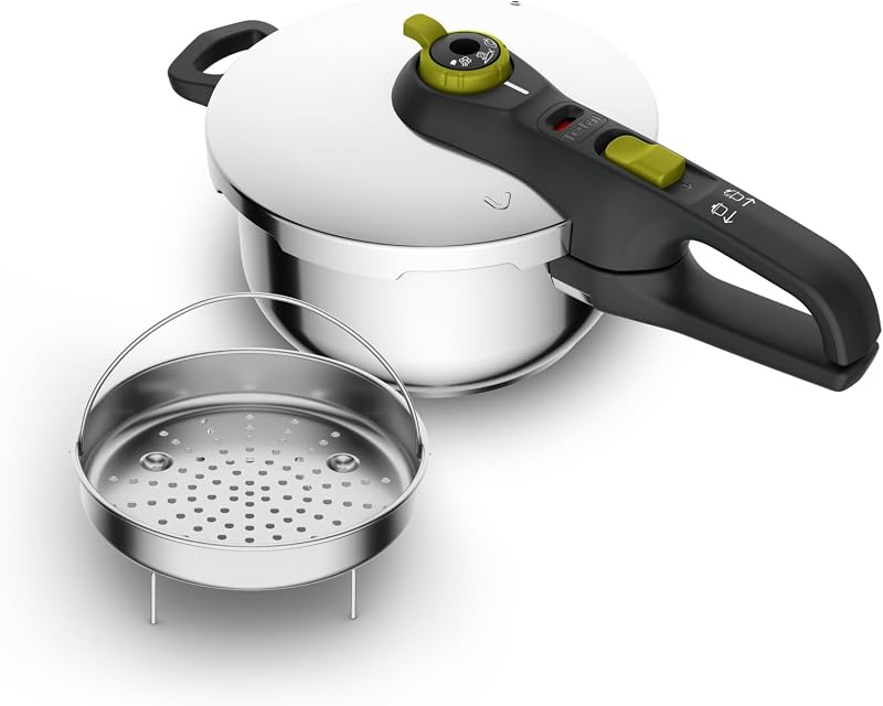 Mini Pressure Cooker, Faster Cooking, Compact Size, 2 Cooking Programs