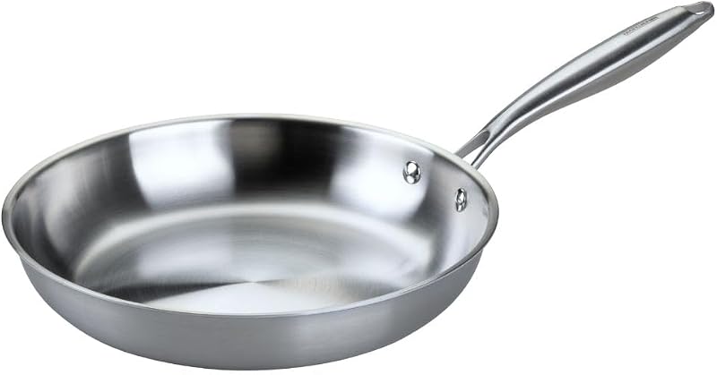 Fackelmann Vita3 Stainless Steel Triply Cooker with Triple Base Diffuser, Non-Stick, PFA Free, Suitable for In